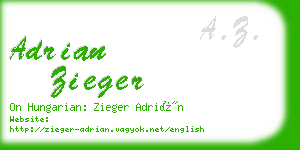 adrian zieger business card